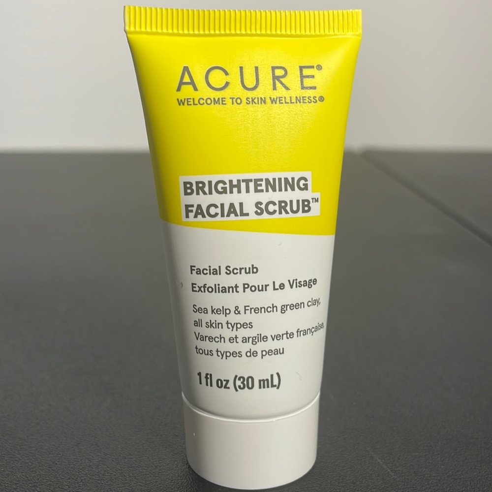 5/$20 🌼 Acure Brightening Facial Scrub